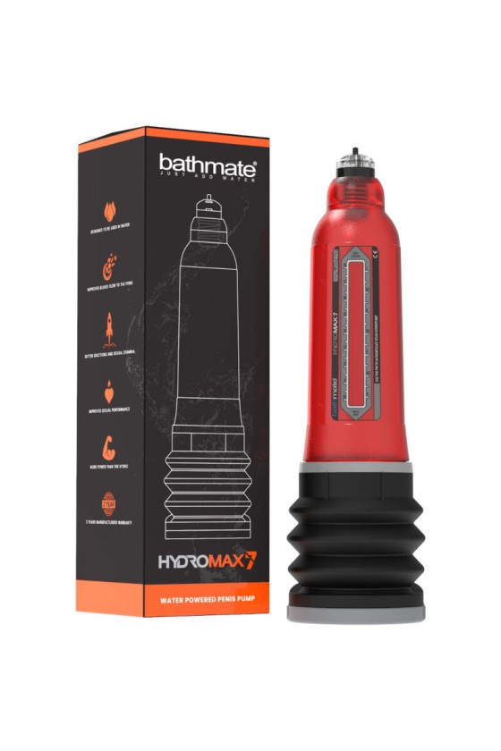 BATHMATE - HYDROMAX 7 AUGMENTATION DE PÉNIS ROUGE