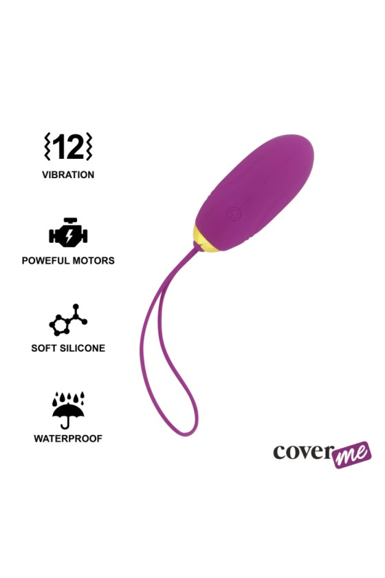 COVERME - HUEVO CONTROL REMOTO LAPI LILA