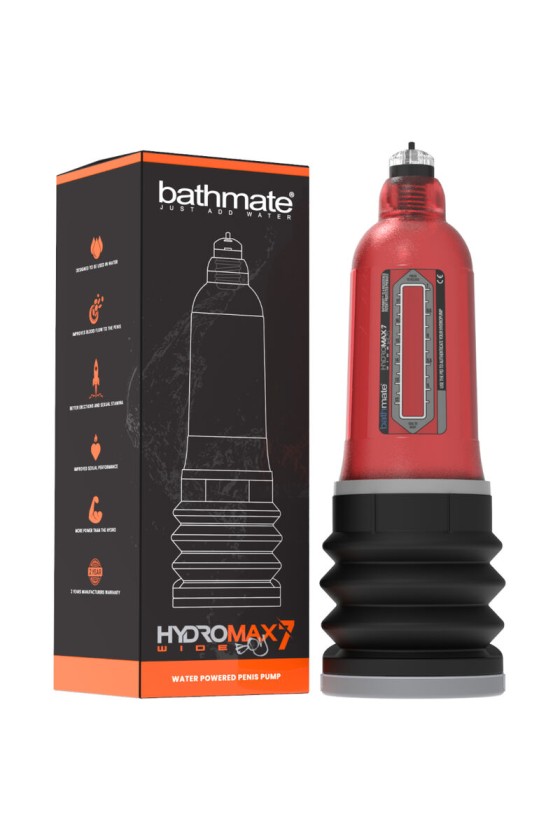 BATHMATE - HYDROMAX 7 WIDE BOY X30 ROSSO