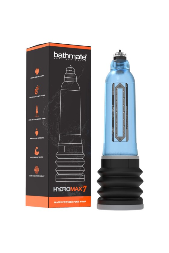 BATHMATE - BOMBA DE AUMENTO DO PÊNIS HYDROMAX 7 AZUL