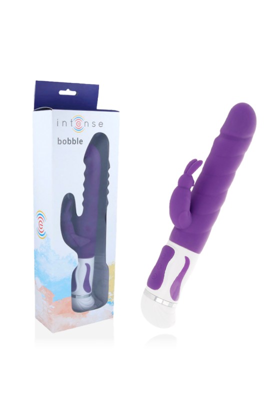 INTENSE - BOBBLE VIBRATOR ROTATOR LILAC SILICONE