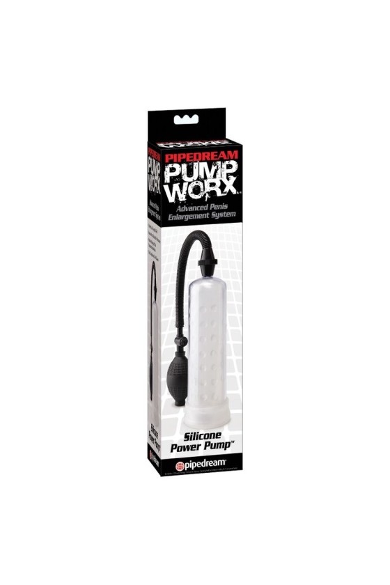 POMPE WORX - POMPE PUISSANTE EN SILICONE CLAIRE