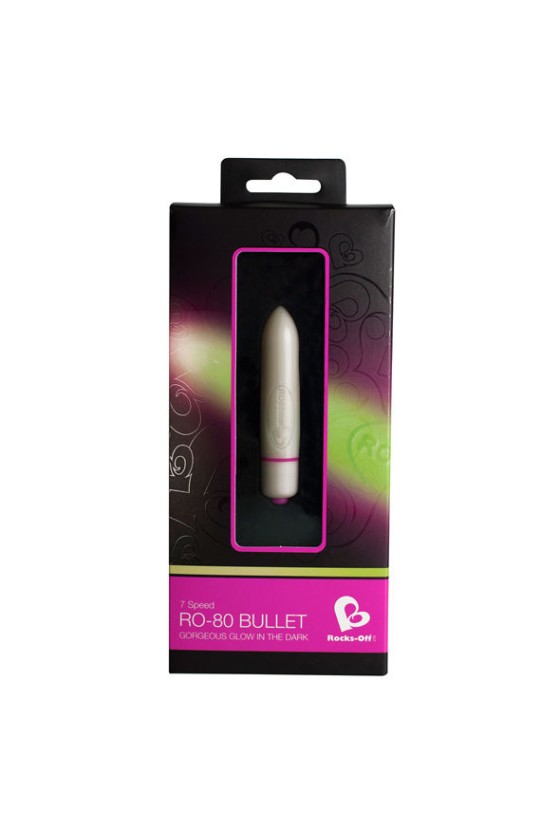 ROCKS-OFF - RO-80 MM GOLD VIBRATING BULLET 7 V