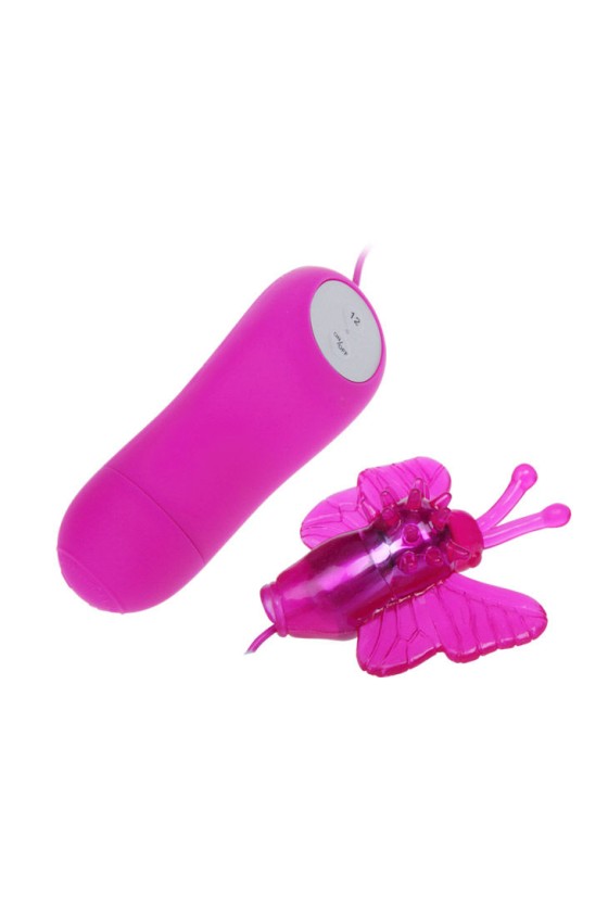 BAILE - VIBRADOR ESTIMULADOR DE BORBOLETA SECRETO BONITO 12V