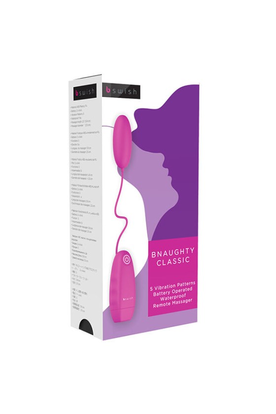 B SWISH – BNAUGHTY KLASSISCHES VIBRIERENDES BULLET CERISE