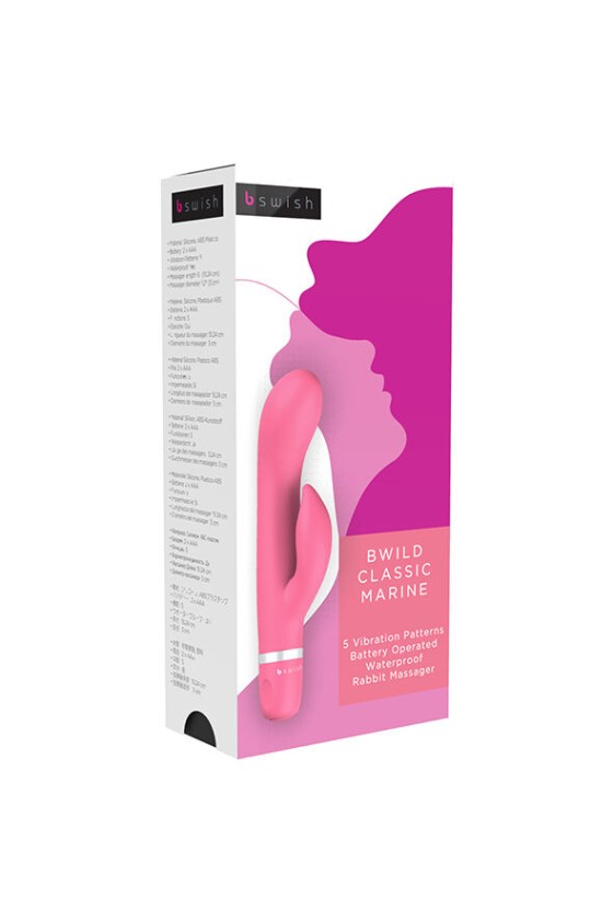 B SWISH - BWILD CLASSIC MARINE RABBIT VIBRATOR GUAVA