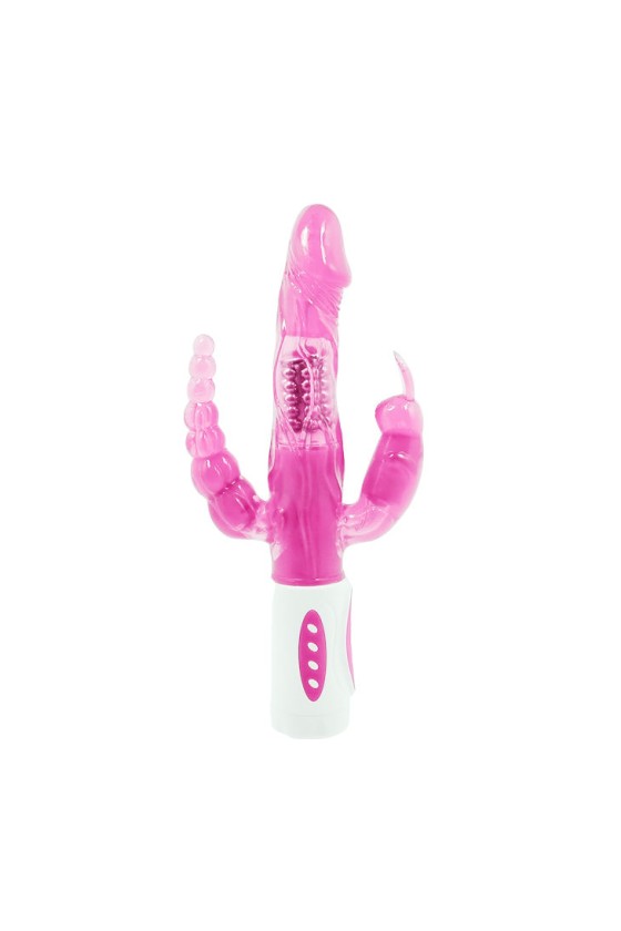 BAILE - PRETTY BUNNY TRIPLE VIBRATOR ROTATOR