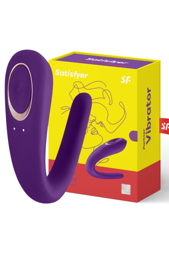 SATISFYER - VIBRATORE GIOCATTOLO PARTNER CHE STIMOLA ENTRAMBI I PARTNER