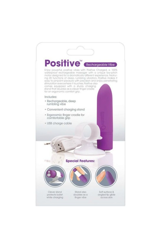 SCREAMING O - MASSEUR RECHARGEABLE POSITIVE VIOLET