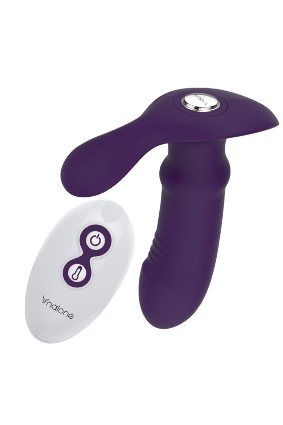 NALONE - ESTIMULADOR ANAL MARLEY HOMEM COM CONTROLE REMOTO