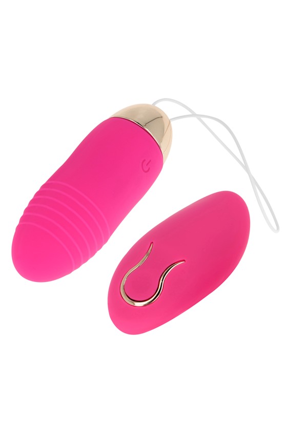 OHMAMA - HUEVO VIBRADOR CONTROL REMOTO 10 VELOCIDADES ROSA