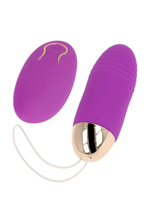 OHMAMA - REMOTE CONTROL VIBRATING EGG 10 SPEEDS PURPLE