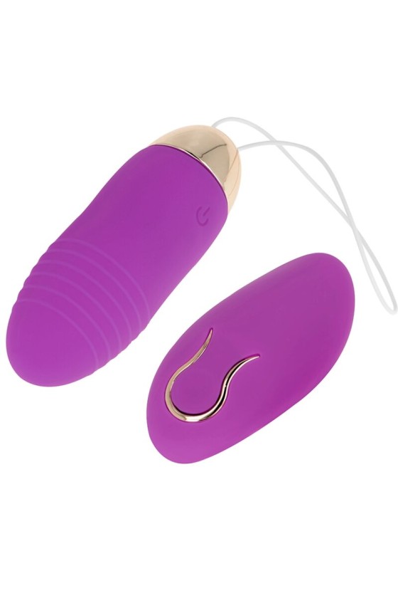 OHMAMA - REMOTE CONTROL VIBRATING EGG 10 SPEEDS PURPLE