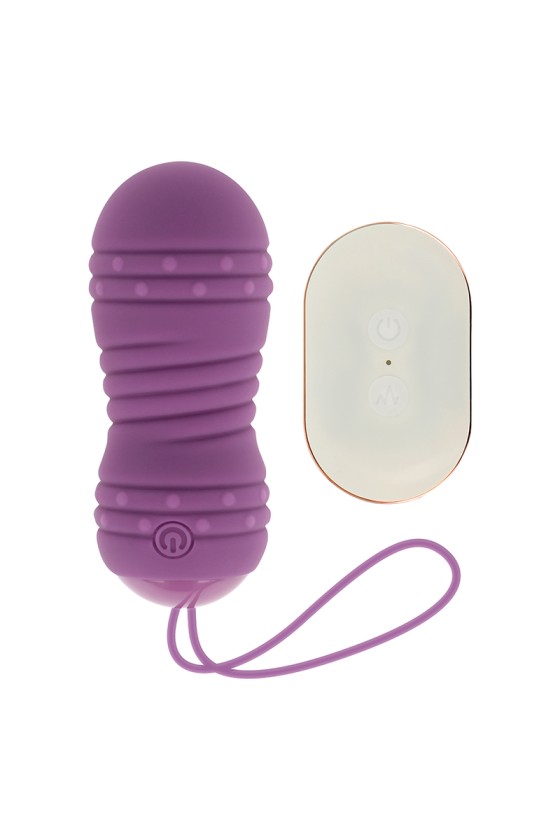 OHMAMA - HUEVO GIRATORIO CONTROL REMOTO 7 PATRONES MORADO