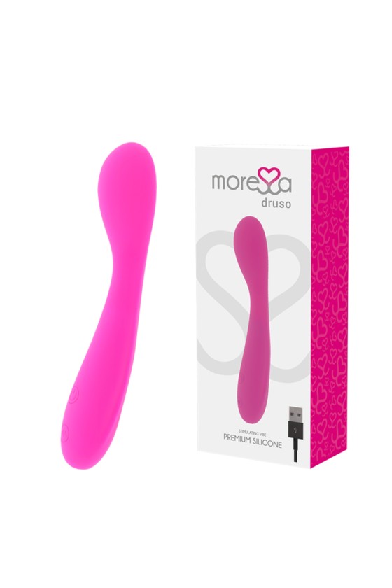 MORESSA - DRUSO RECHARGEABLE EN SILICONE PREMIUM