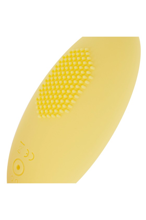 OHMAMA - HUEVO VIBRADOR TEXTURIZADO 10 MODOS AMARILLO