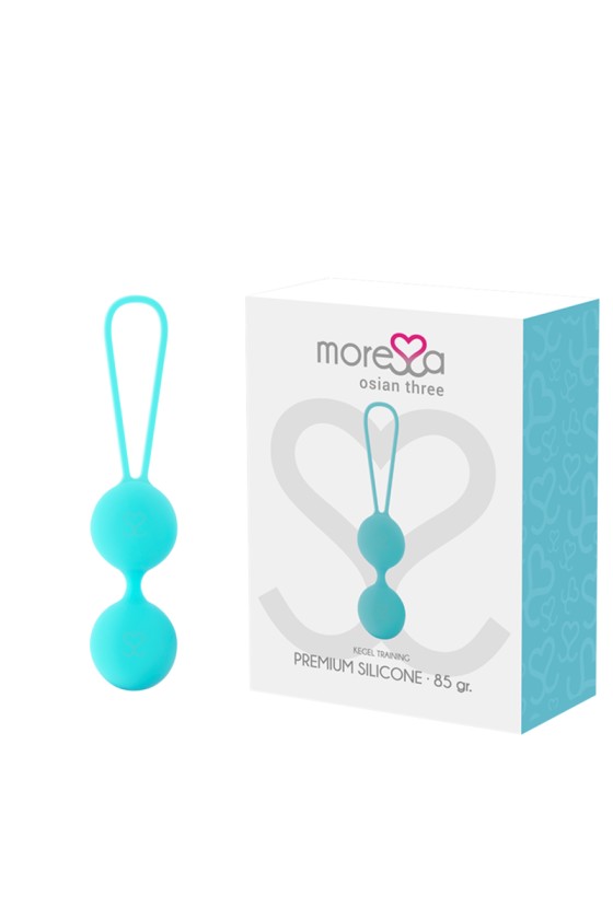 MORESSA - OSIAN THREE PREMIUM TURQUOISE SILICONE