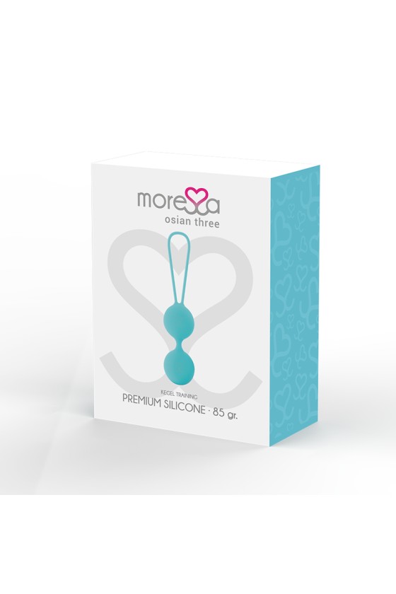 MORESSA - OSIAN THREE PREMIUM TURQUOISE SILICONE