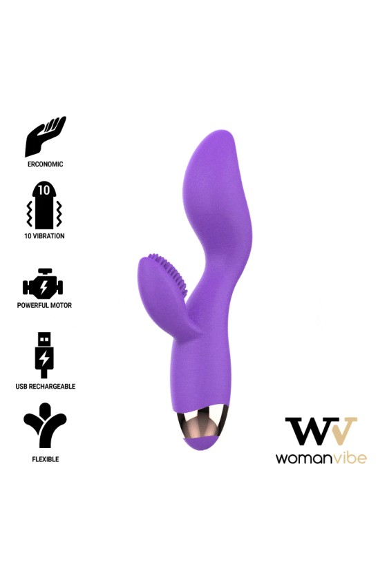 WOMANVIBE - DONNA AUFLADBARER SILIKONVIBRATOR