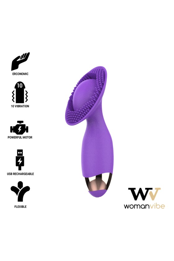 WOMANVIBE - STIMOLATORE PER CUCCIOLI IN SILICONE RICARICABILE