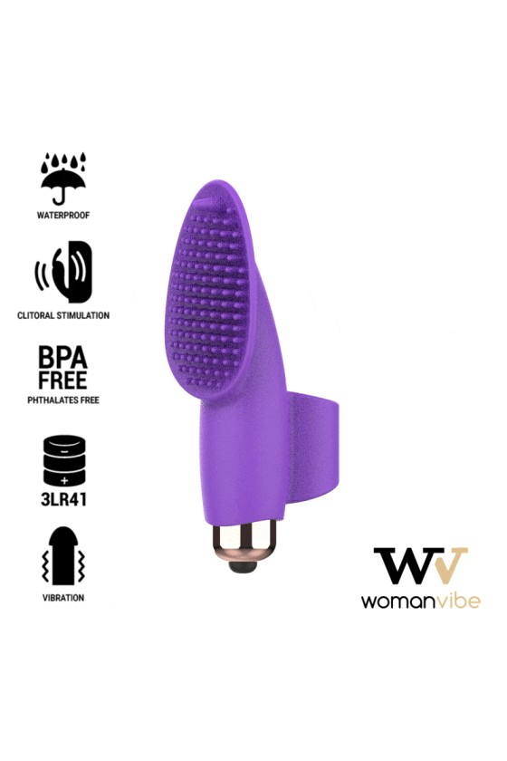 WOMANVIBE - DEDO ESTIMULADOR DE SILICONE AISHA