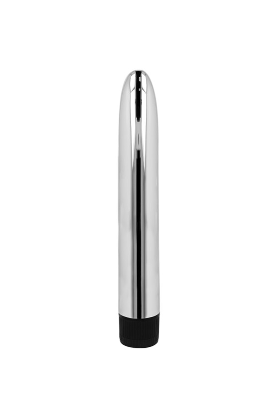 OHMAMA - CLASSIC SILVER VIBRATOR 17.5 CM