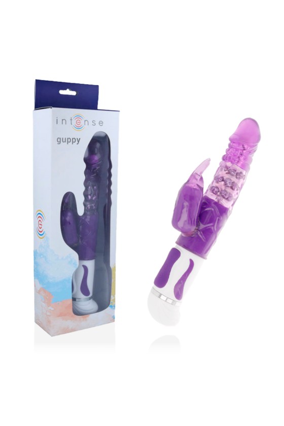 INTENSE - VIBRATORE ROTANTE GUPPY LILLA