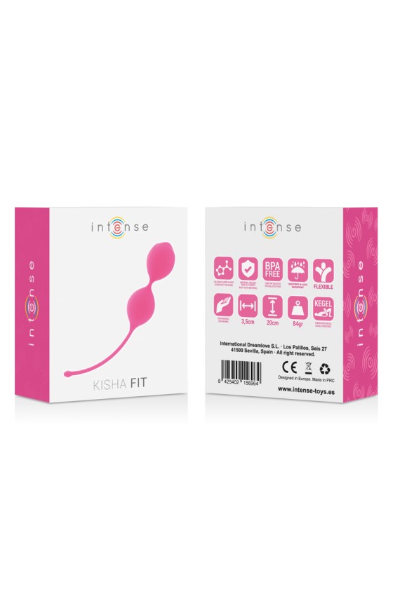 INTENSE - KISHA FIT SILICONE KEGEL FUCHSIA