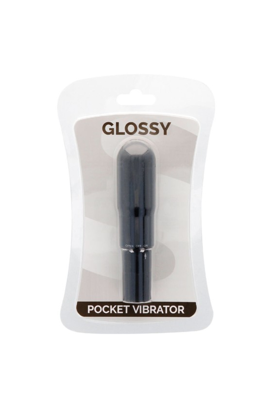 GLOSSY - TASCHENVIBRATOR SCHWARZ