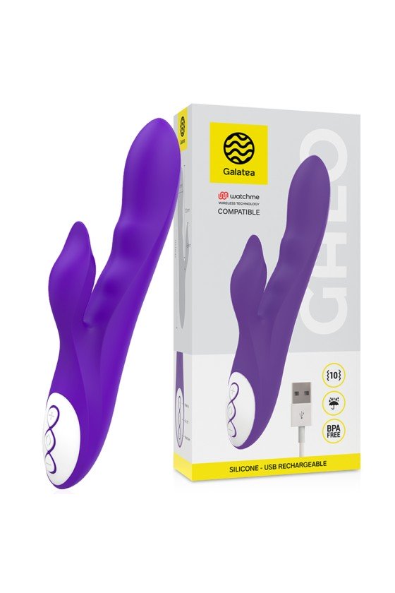 GALATEA - GALO LILAC VIBRATOR KOMPATIBEL MIT WATCHME WIRELESS TECHNOLOGY