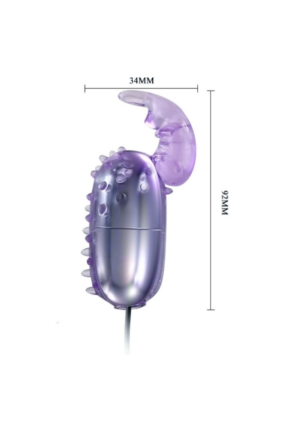 BAILE - SUPER VIBRATOR VIBRATING EGG WITH STIMULATOR