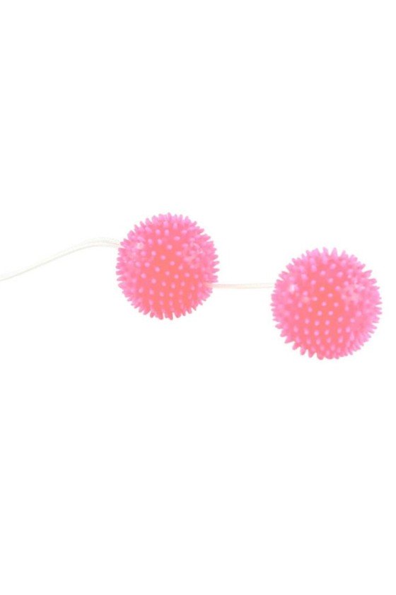 BAILE - A DEEPLY PLEASURE PINK TEXTURED BALLS 3.6 CM