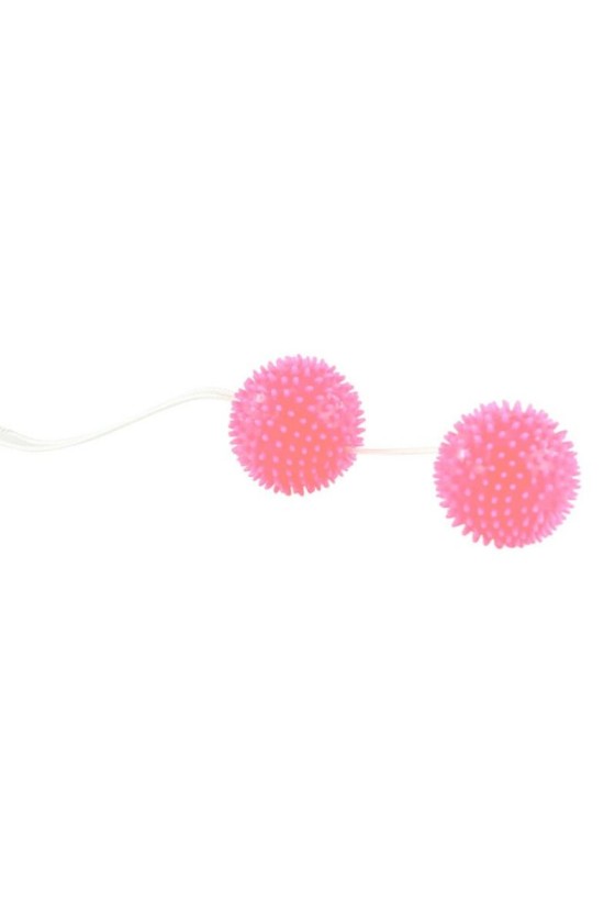 BAILE - A DEEPLY PLEASURE PINK TEXTURED BALLS 3.6 CM