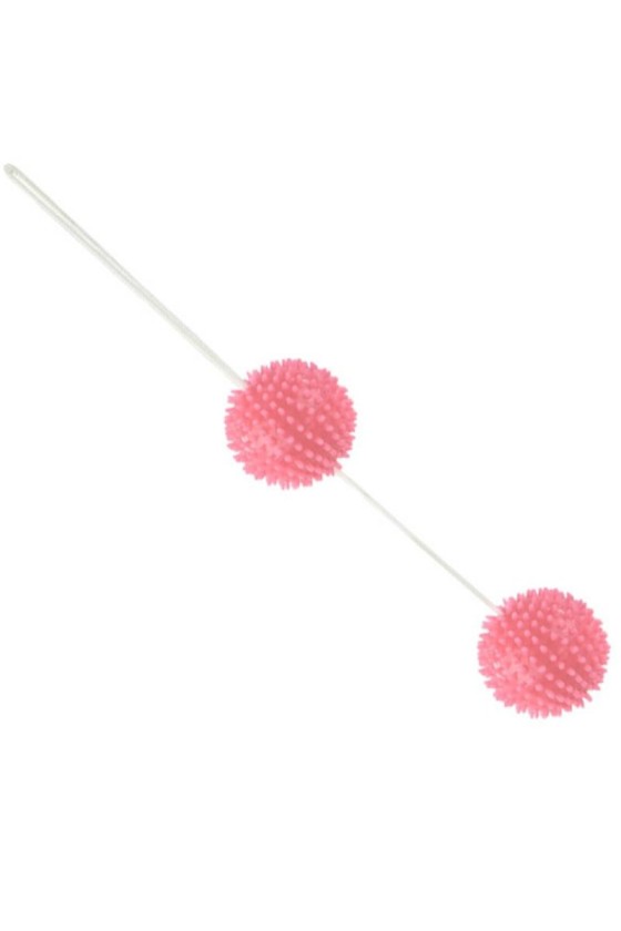 BAILE - A DEEPLY PLEASURE PINK TEXTURED BALLS 3.6 CM