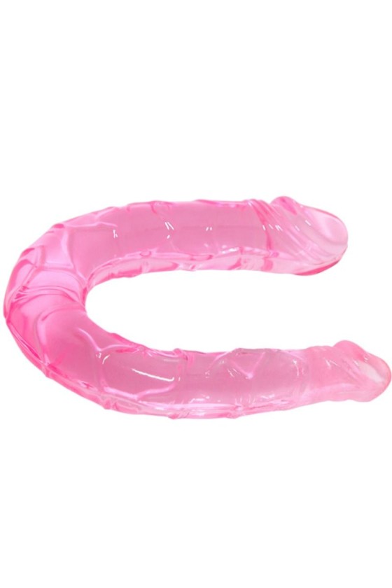 BAILE - DOPPEL DONG DOPPEL ROSA DILDO