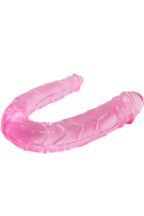 BAILE - DUPLO DONG DILDO ROSA DUPLO