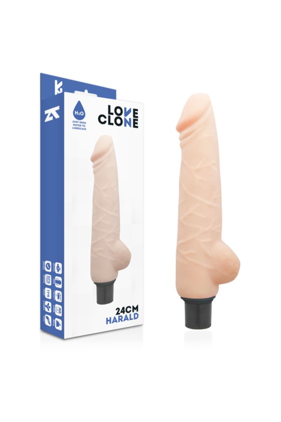 LOVECLONE - HARALD SELF LUBRICATION VIBRATOR 24CM