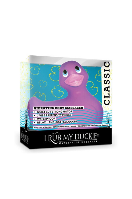 BIG TEASE TOYS - I RUB MY DUCKIE CLASSIC PATO VIBRADOR MORADO