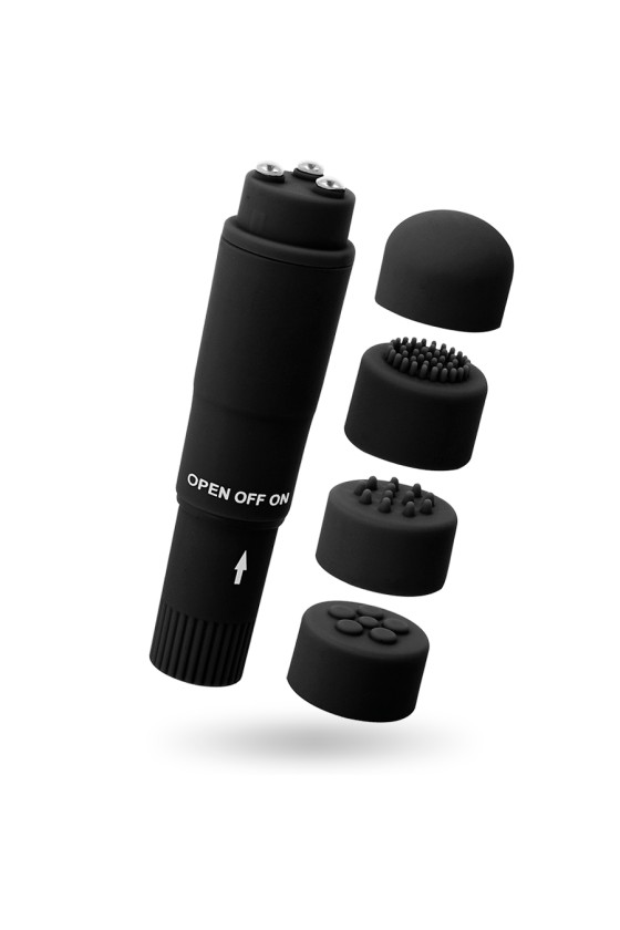 GLOSSY - KURT POCKET MASSAGER BLACK