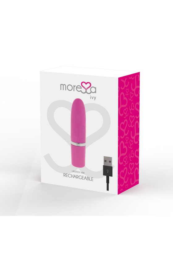 MORESSA - IVY VIBRATORE STIMOLATORE DA VIAGGIO ROSA