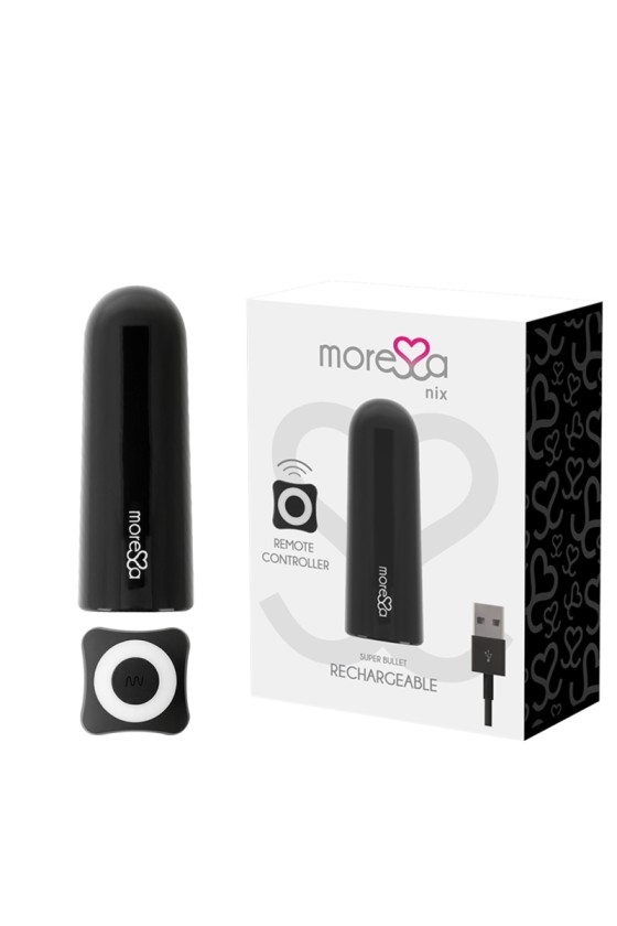 MORESSA - CONTROLE REMOTO VIBRADOR NIX PRETO