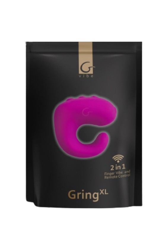 G-VIBE - SPASSSPIELZEUG GRING VIBRATOR RING XL SÜSSE HIMBEERE