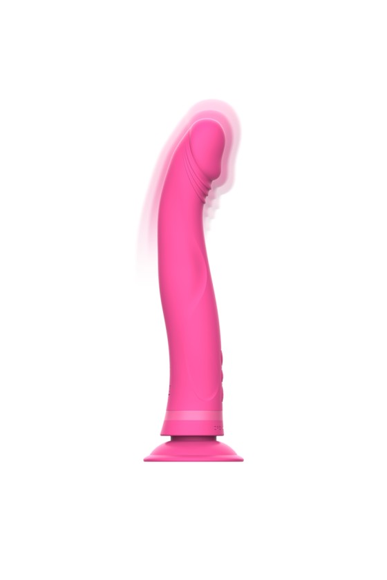 INTENSE - DILDO VIBRADOR DE SILICONA ROSA MICHELANGELO