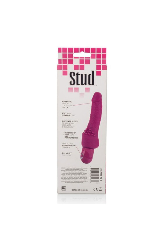 CALIFORNIA EXOTICS - VIBRADOR POWER STUD CLITERRIFIC ROSA