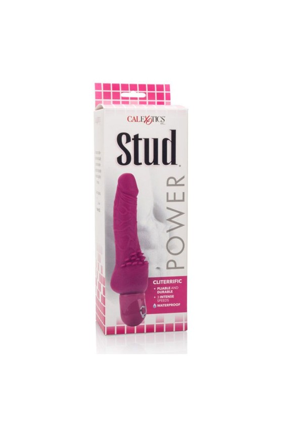 CALIFORNIA EXOTICS - VIBRADOR POWER STUD CLITERRIFIC ROSA