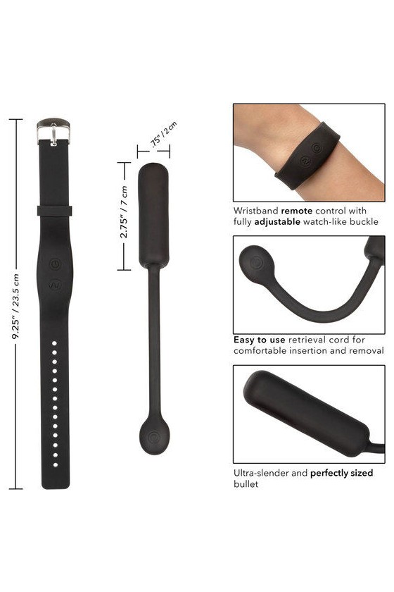 CALIFORNIA EXOTICS - WRISTBAND REMOTE PETITE BULLET