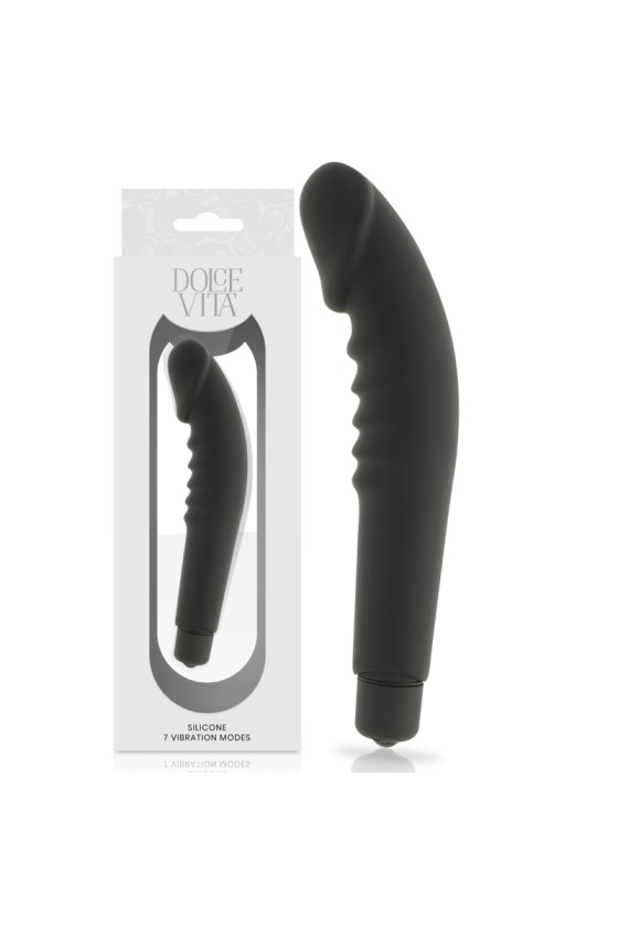 DOLCE VITA - PRAZER REALÍSTICO SILICONE PRETO