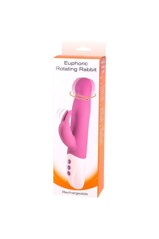 SEVEN CREATIONS - EUPHORIC BUNNY VIBRATOR MIT LILA ROTATION