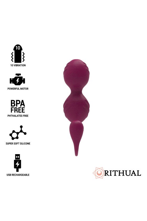 RITHUAL - NISHA RECHARGEABLE KEGEL BALLS ORQUIDEA