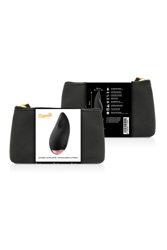 COQUETTE TOYS - KLITORIALSTIMULATOR SCHWARZ / GOLD